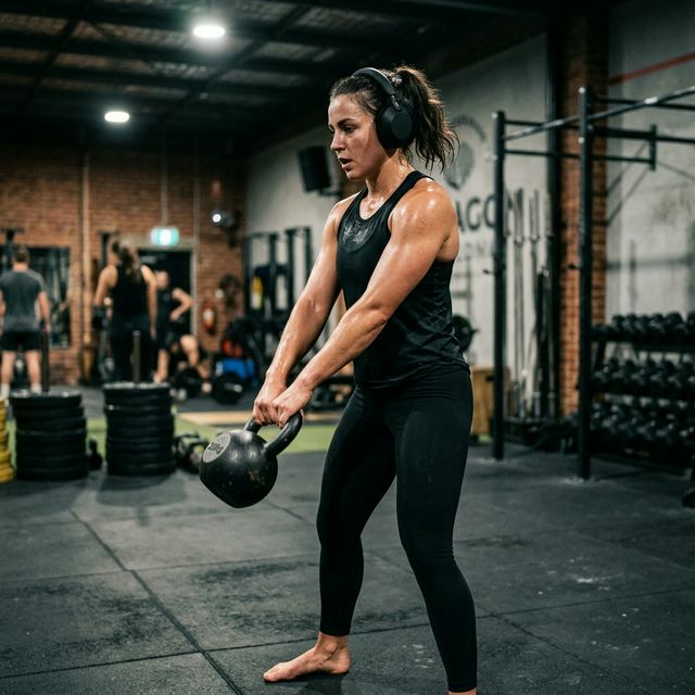 Fitness person in gym